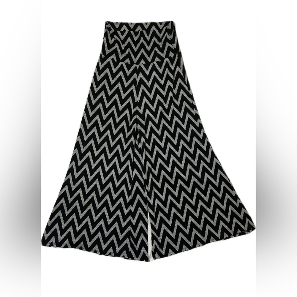 Emerald U S A Palazzo Pants Chevron Wide leg 1xl